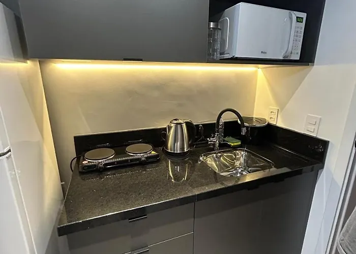 Apartamento Skyline - Mobiliado Com Wi-fi E Academia No *