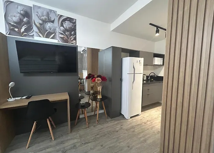 Skyline - Mobiliado Com Wi-fi E Academia No Apartamento