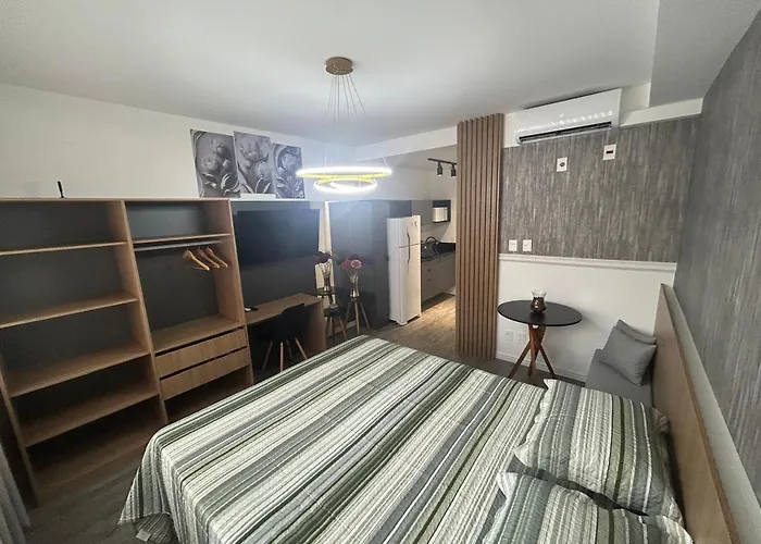 Skyline - Mobiliado Com Wi-fi E Academia No Apartamento *