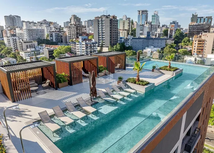 Apartamento Skyline - Mobiliado Com Wi-fi E Academia No Porto Alegre